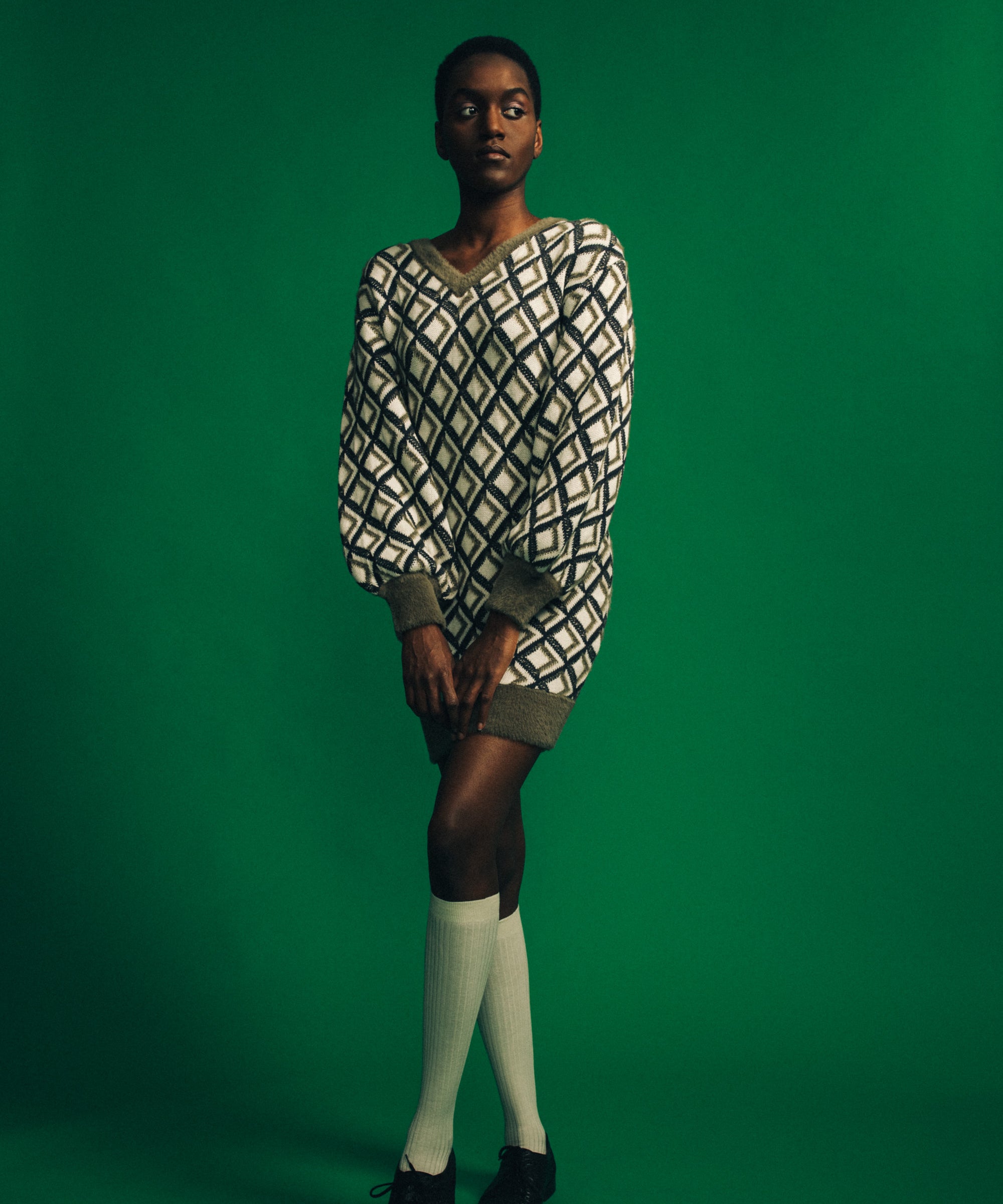 Fully Fashioning | Isabel Long Sleeve Knit Dress